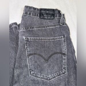LEVI’S Gray High Rise Skinny Jean